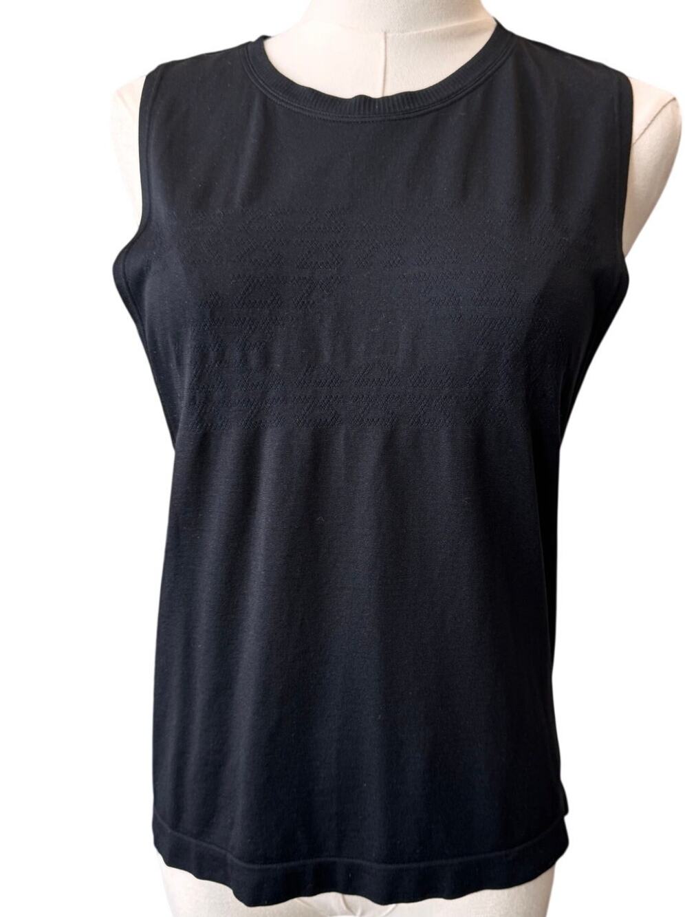New Spiritual Gangster Women's Black Elite Seamless Tank Top Size XS
